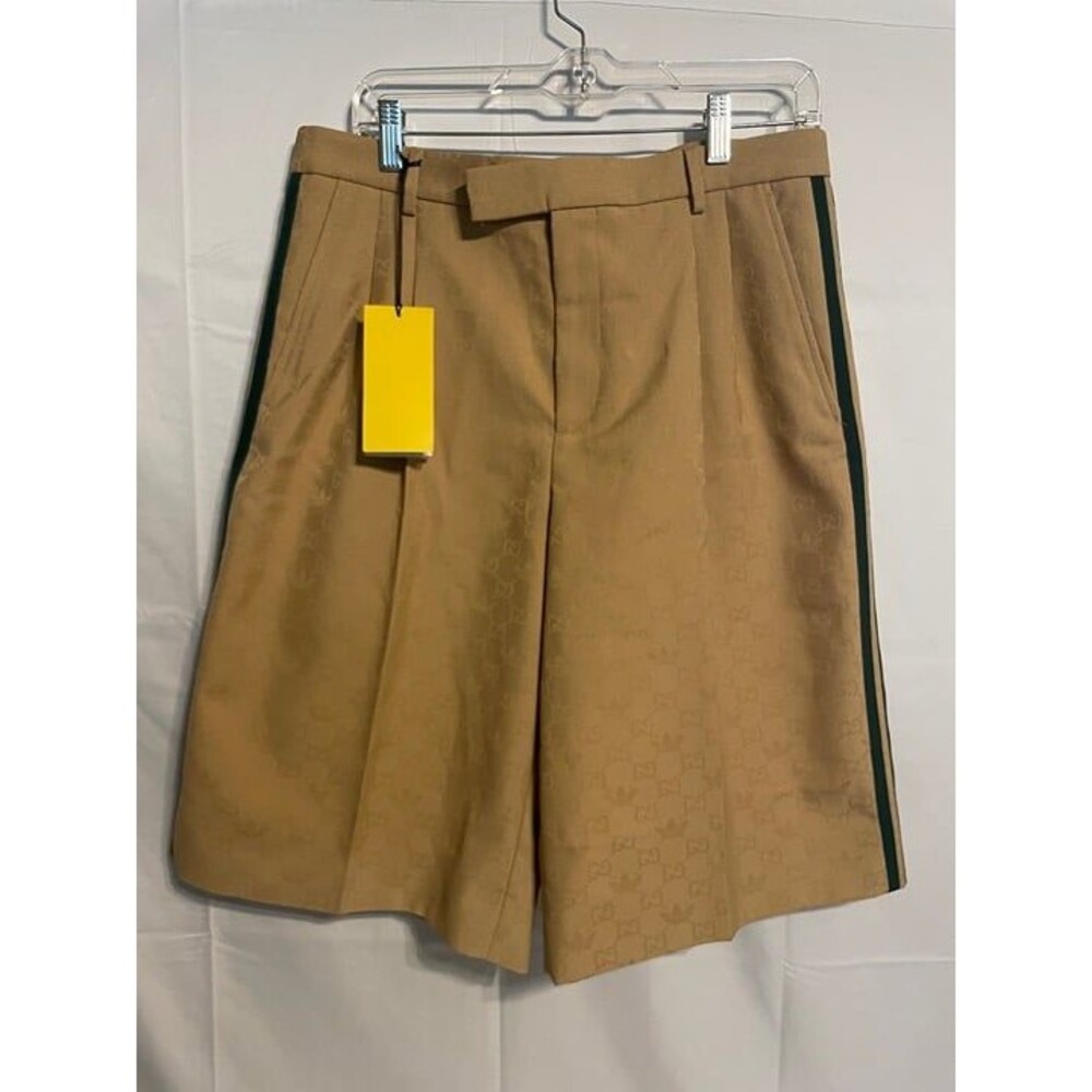 Gucci x Adidas Men's Shorts Size 48 New With Tags All Over Print GG